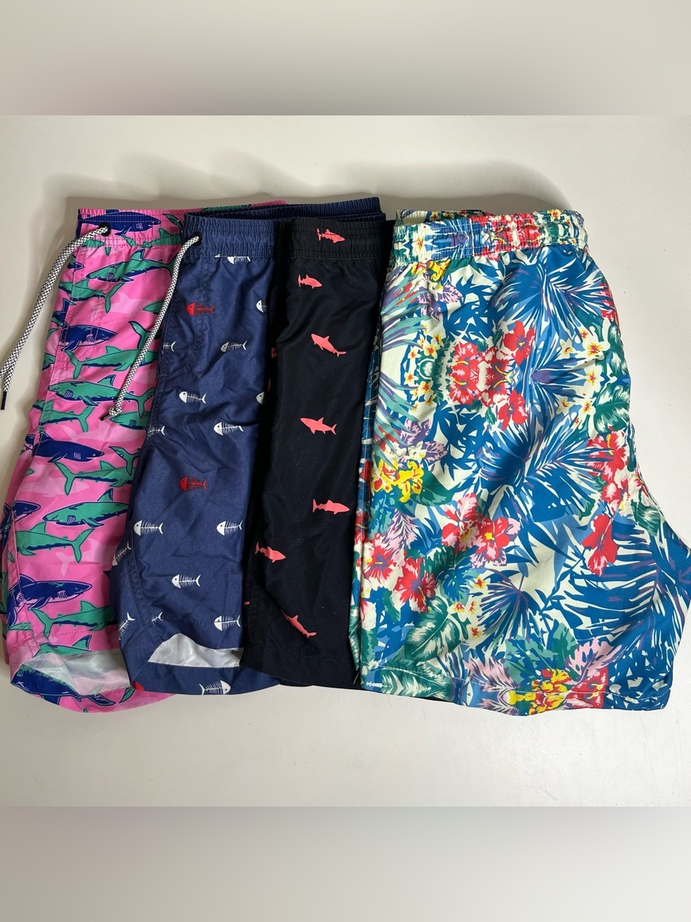 Maamgic Mens Mesh Lining Swim Trunks Bundle of 4 - Size XL